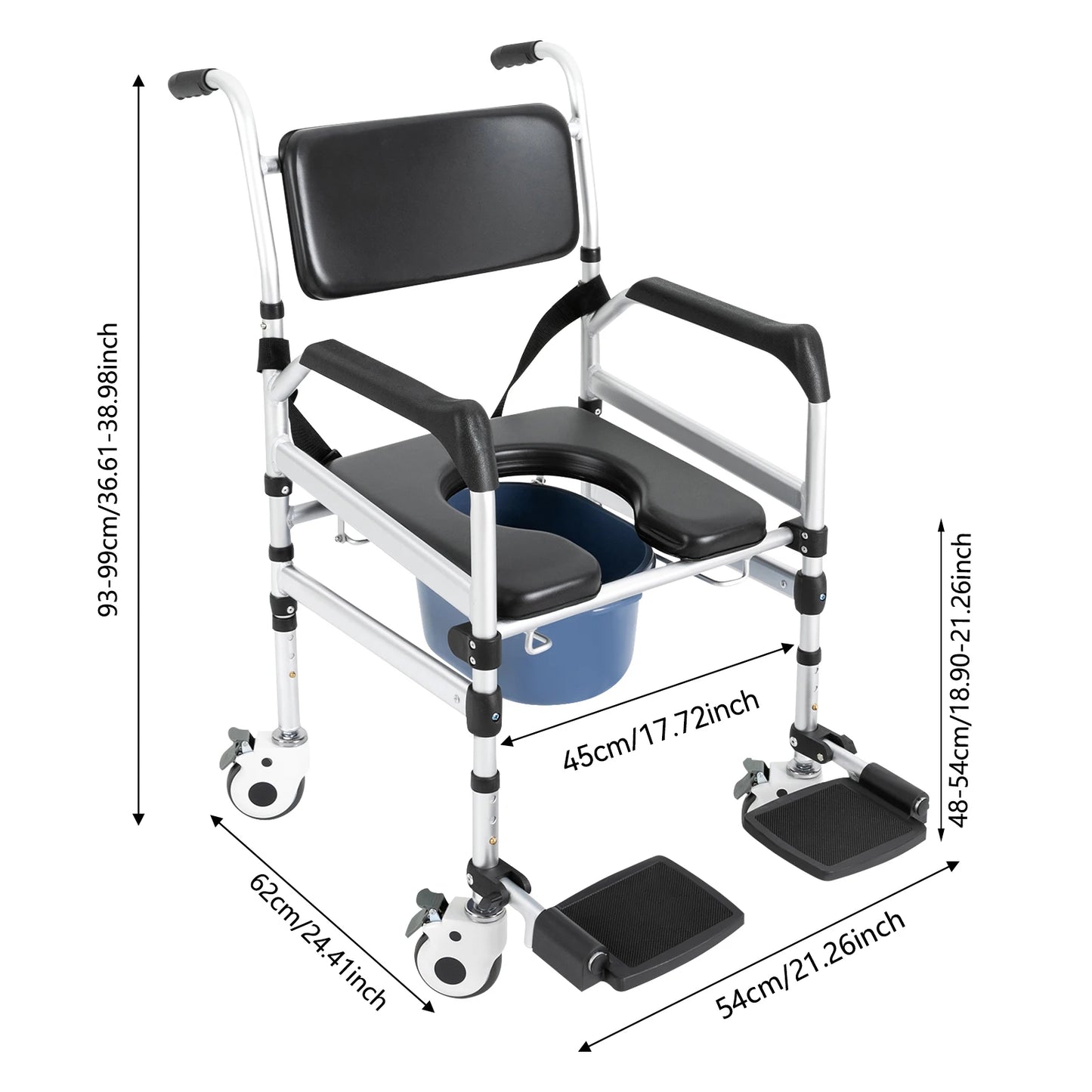 Shower Chair with Wheels