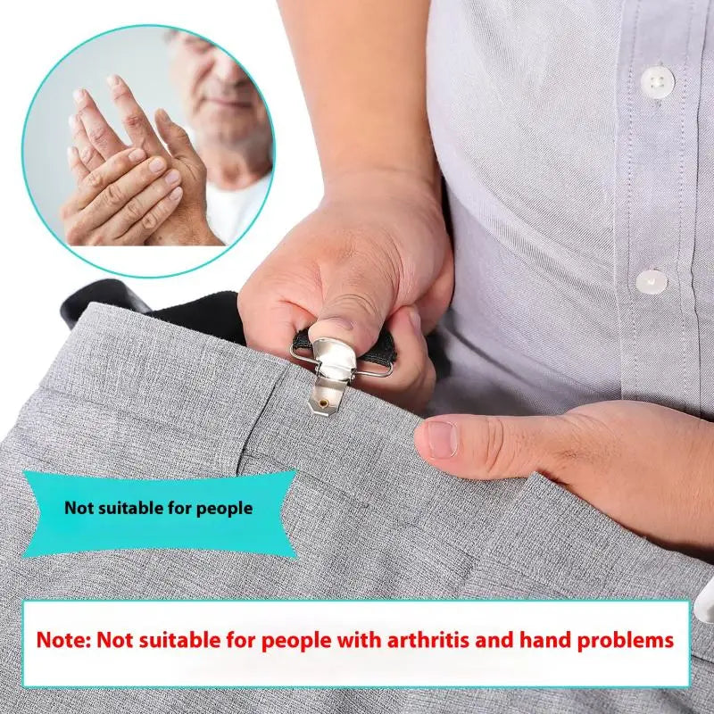 Pants Dressing Aid Device Metal
